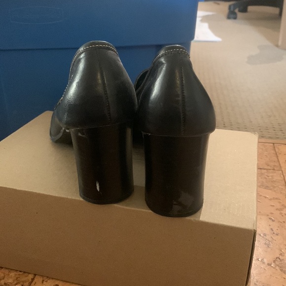 Brand new. Black heel loafers size 11 - Picture 3 of 5